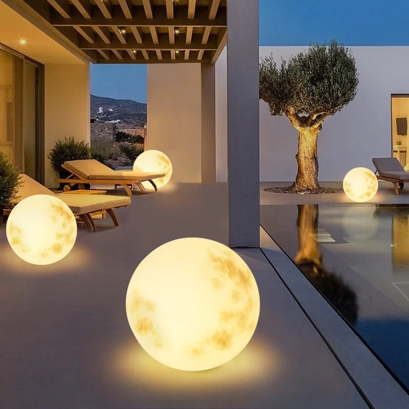 Solar Powered Outdoor Garden Ball Light