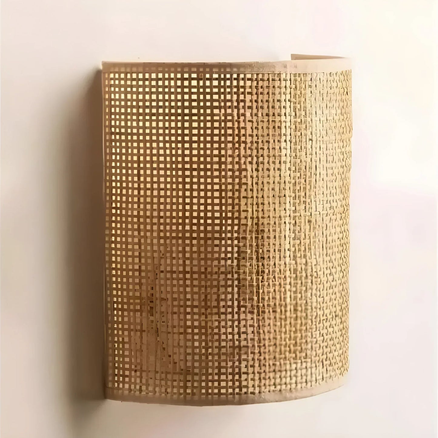 Natural Wicker Wall Light – Stylish Decor