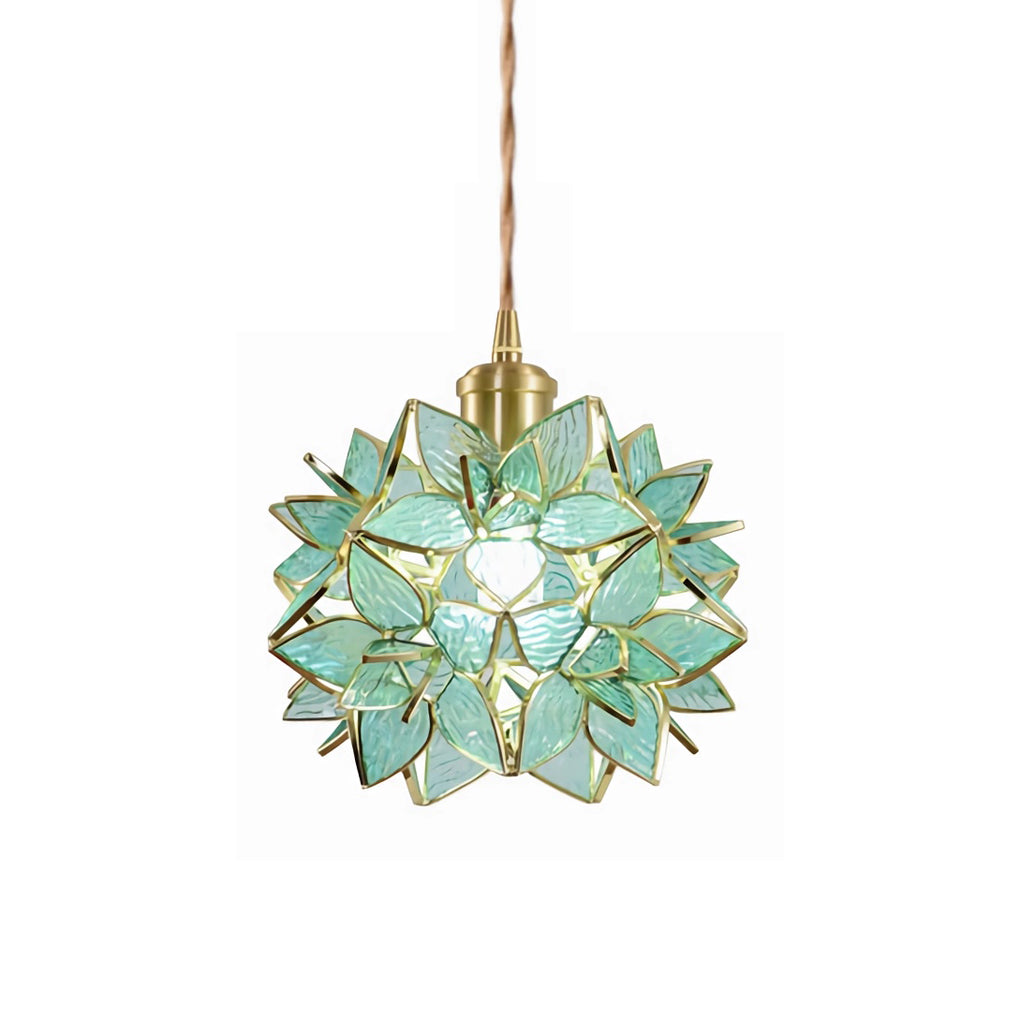 Elegant Floral Soft LED Pendant Light Fixture