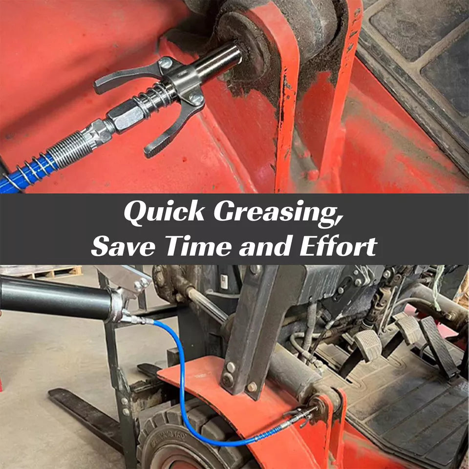 Heavy Duty Grease Gun Coupler Adapter