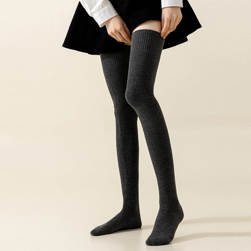 Warm Thick Knee High Socks