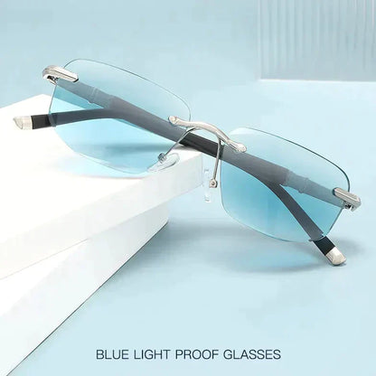 Noxord | Stylish Blue Blocker Reading Sunglasses for Men