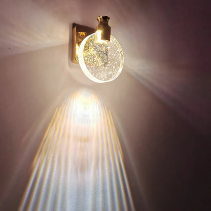 Contemporary Round Wall Light