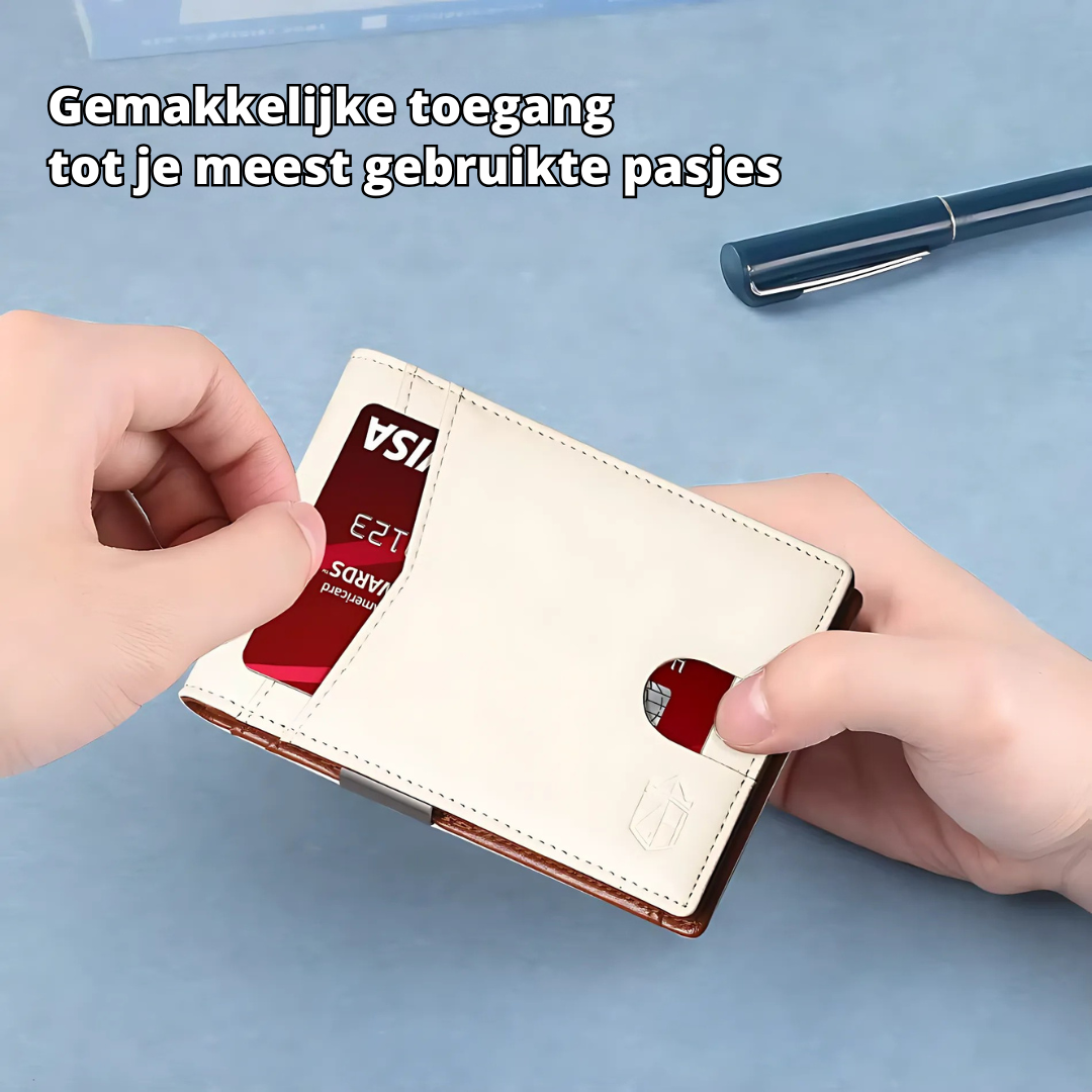 Secure Slim Genuine Leather Men's Wallet