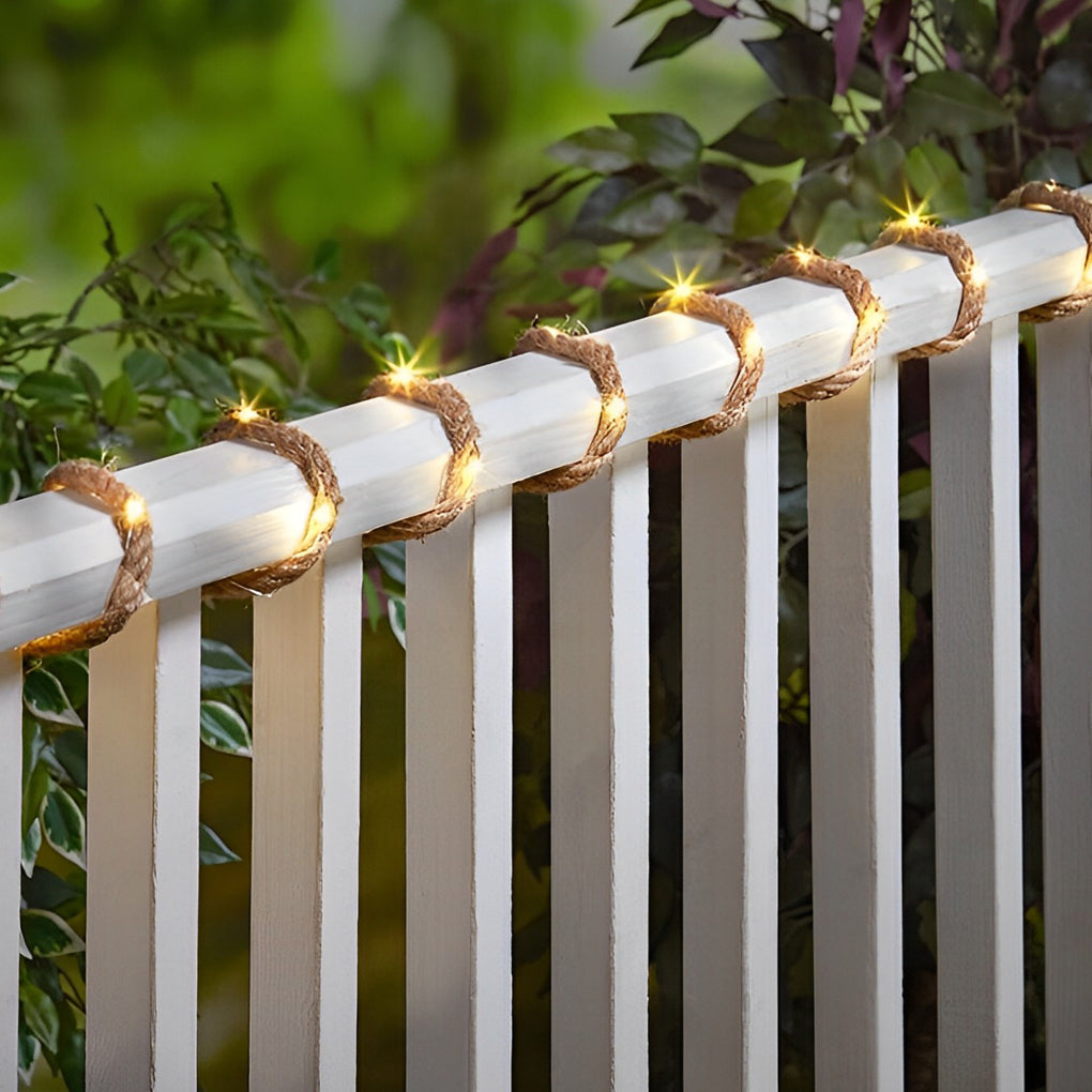 Outdoor Solar Powered LED Fairy String Lights