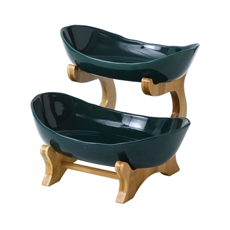 Stackable 3 Tier Plastic Fruit Bowl
