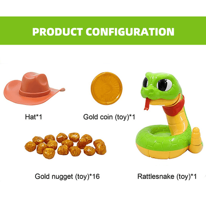 Spooky Realistic Snake Toy Figure