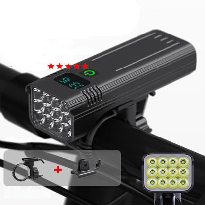 Bright 5000L LED Bicycle Front Light with USB Charger