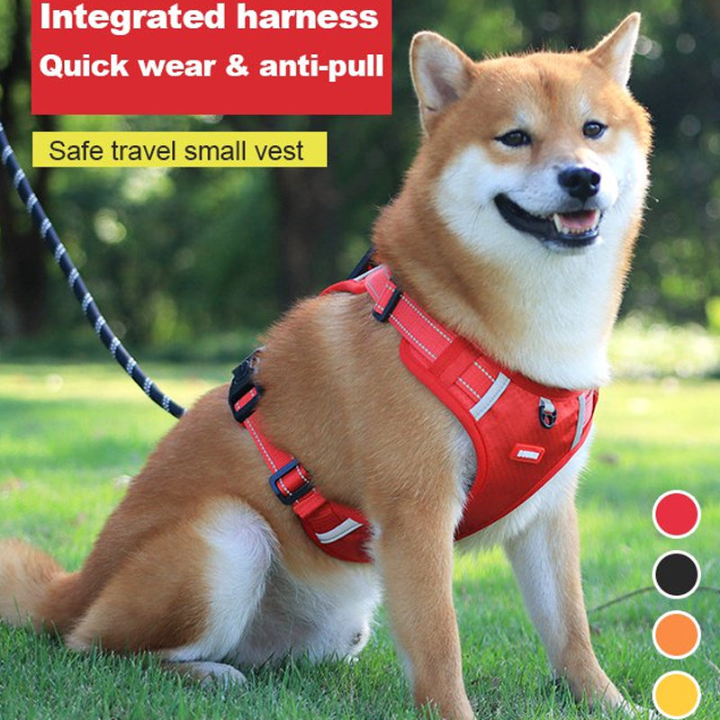 Safe Reflective Pet Harness