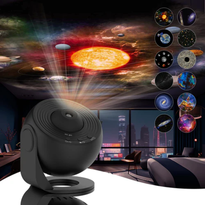 Cosmic Star Projector with 360° Rotation - Cofik