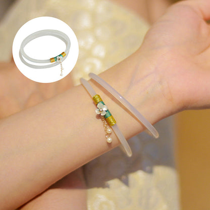 Luxurious Green Jade Bangles