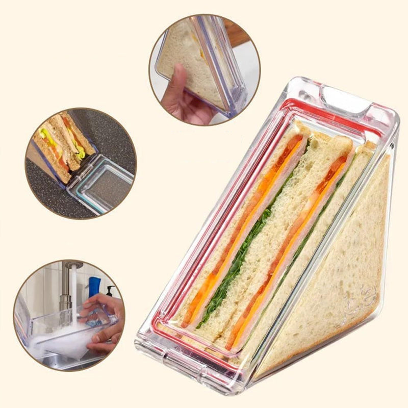 Compact Triangle Lunch Box