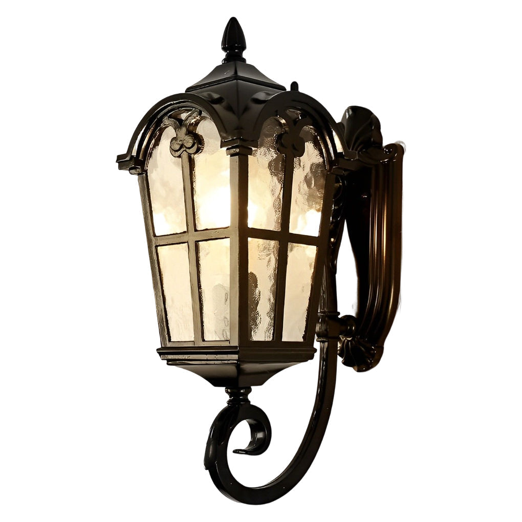 Classic Metal Weatherproof Outdoor Wall Light Fixture