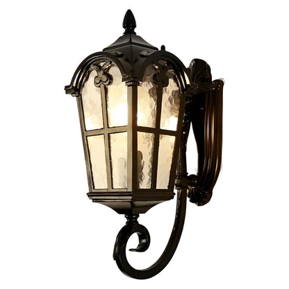 Classic Metal Weatherproof Outdoor Wall Light Fixture