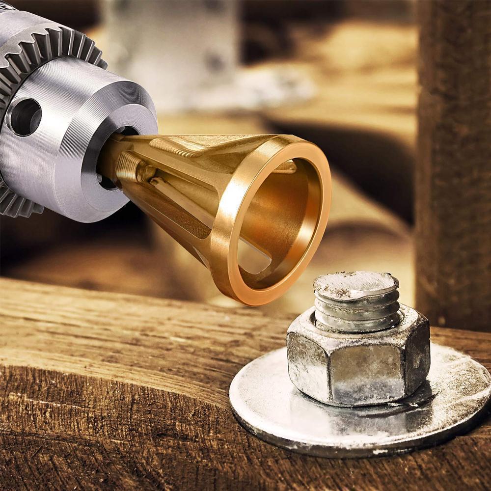 Easy Drill Bit Deburring Tool with Chamfer Cutter - Cofik