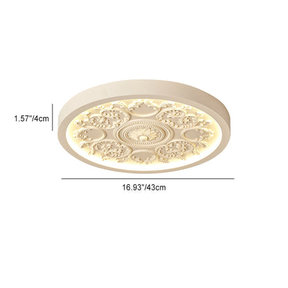 Sleek White LED Ceiling Light Fixtures