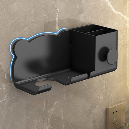 Wall Mount Hair Dryer Storage