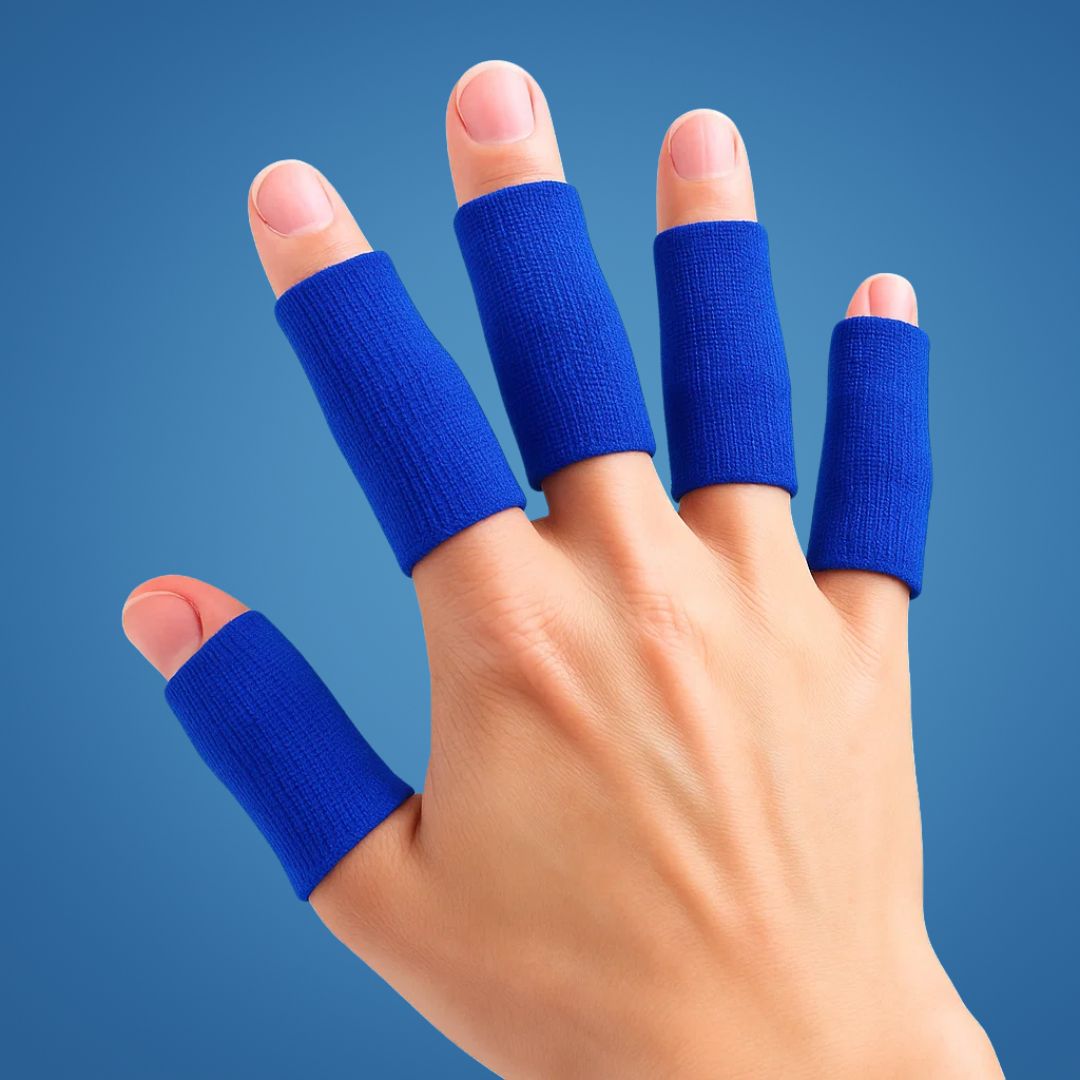 Soft Finger Protection Sleeves for Sports Injury Care