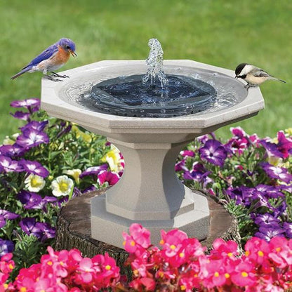 Solar Powered Garden Fountain for Outdoor Floors - Cofik