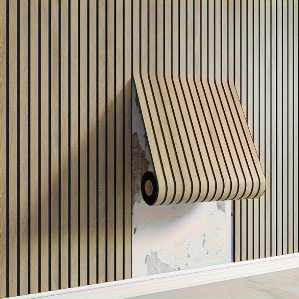 Easy Stick Waterproof Wood Effect Wall Panel
