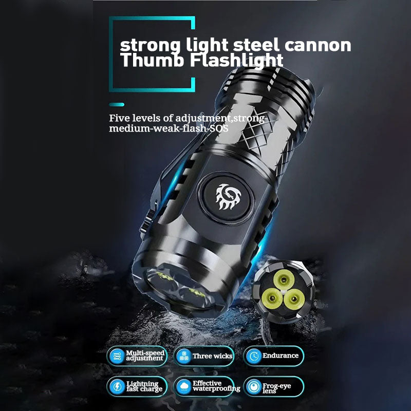 Cool 3 LED Flashlight Torch - Cofik