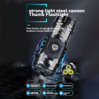 Cool 3 LED Flashlight Torch - Cofik