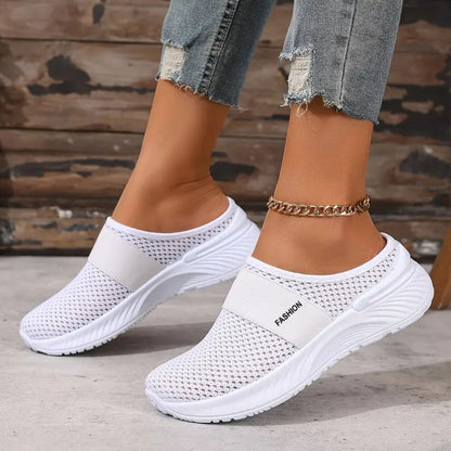 Lightweight Breathable Slip On Sneakers