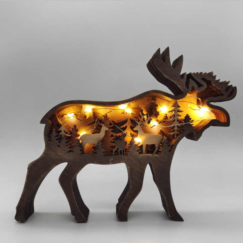 Whimsical Woodland Animal Figurine Decoration - Cofik