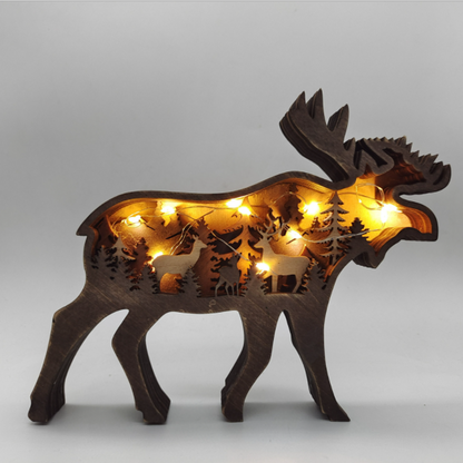 Whimsical Woodland Animal Figurine Decoration - Cofik