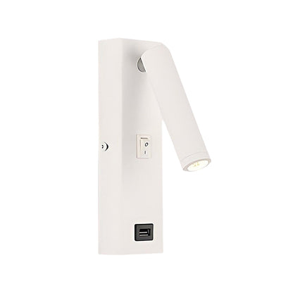 Premium Adjustable LED Wall Light with USB Charger