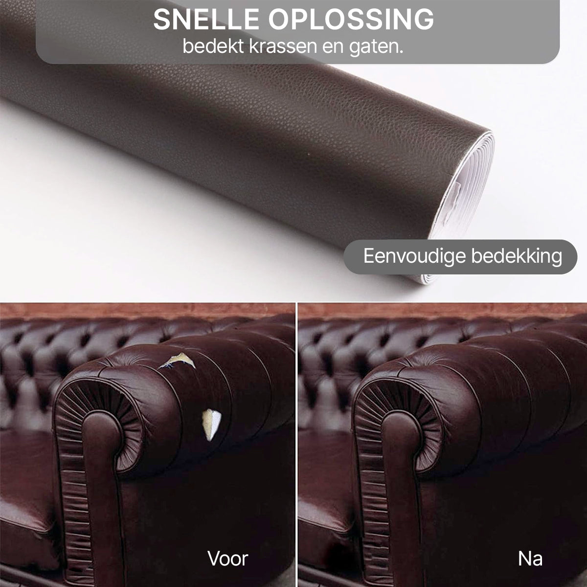 Easy Fix Leather Repair Sticker for Furniture