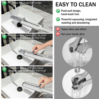 Compact Easy Squeeze Micro Mop