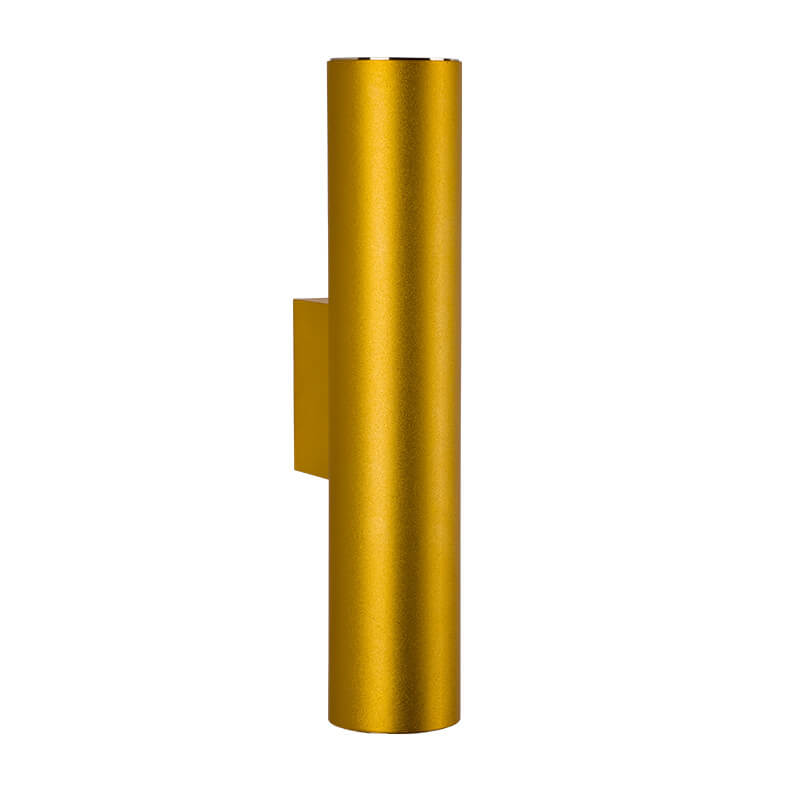 Silver Double Tube Wall Light