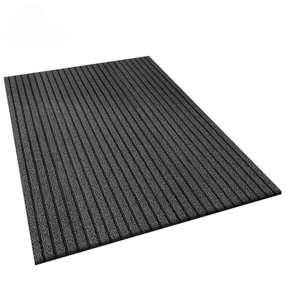 Durable Water-Resistant Striped Doormat