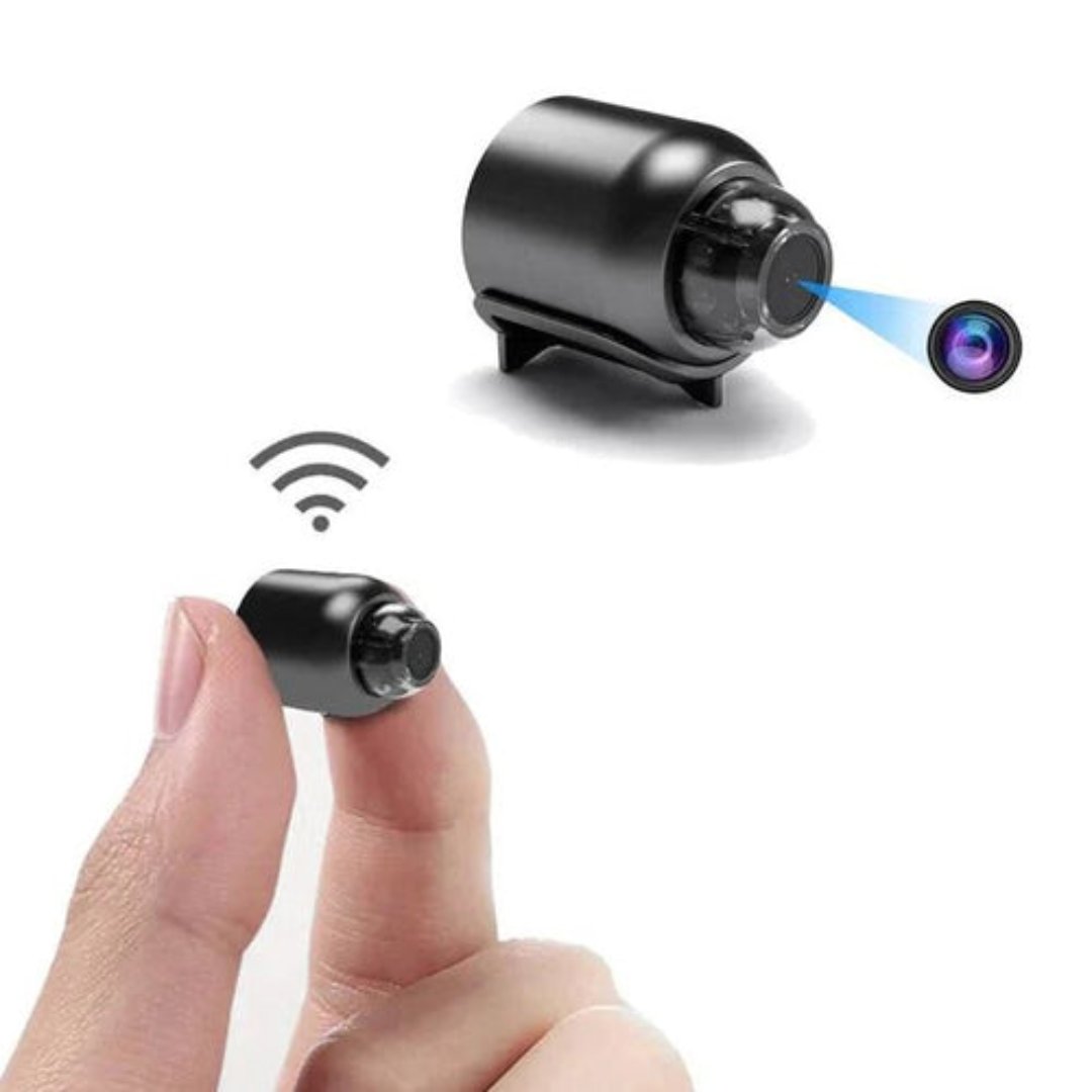 Compact Spy Cam with Audio for Home Security