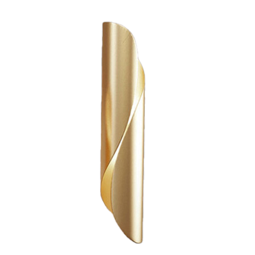 Modern Black Gold Wall Light Fixtures 50cm Industrial Style