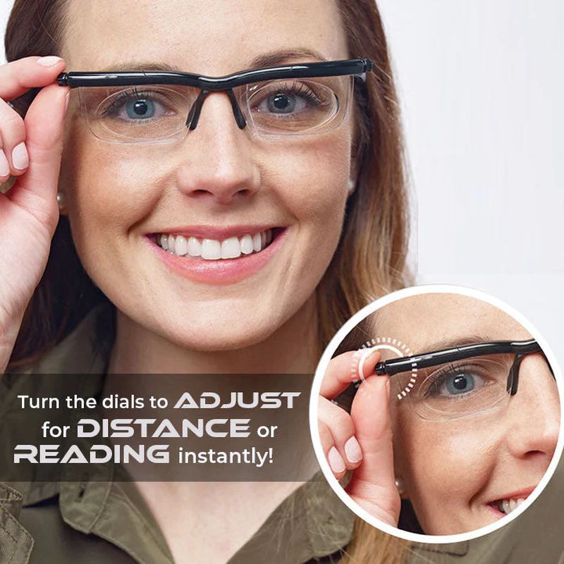 Flexible Focus Prescription Free Reading Glasses
