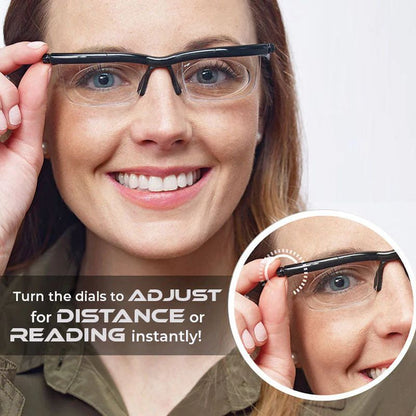 Flexible Focus Prescription Free Reading Glasses