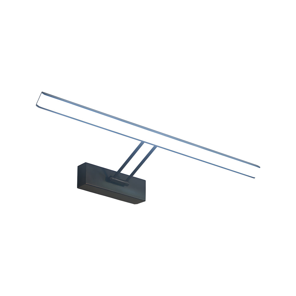 Wide Angle LED Bathroom Light with Sleek Modern Style