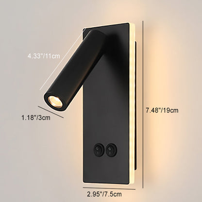 Sleek Contemporary LED Wall Light For Bedroom