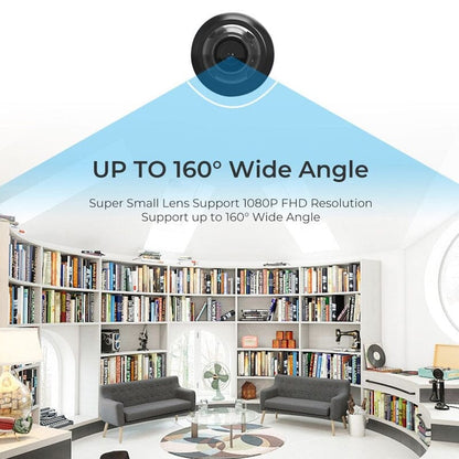 Compact WIFI Security Camera 1080P HD