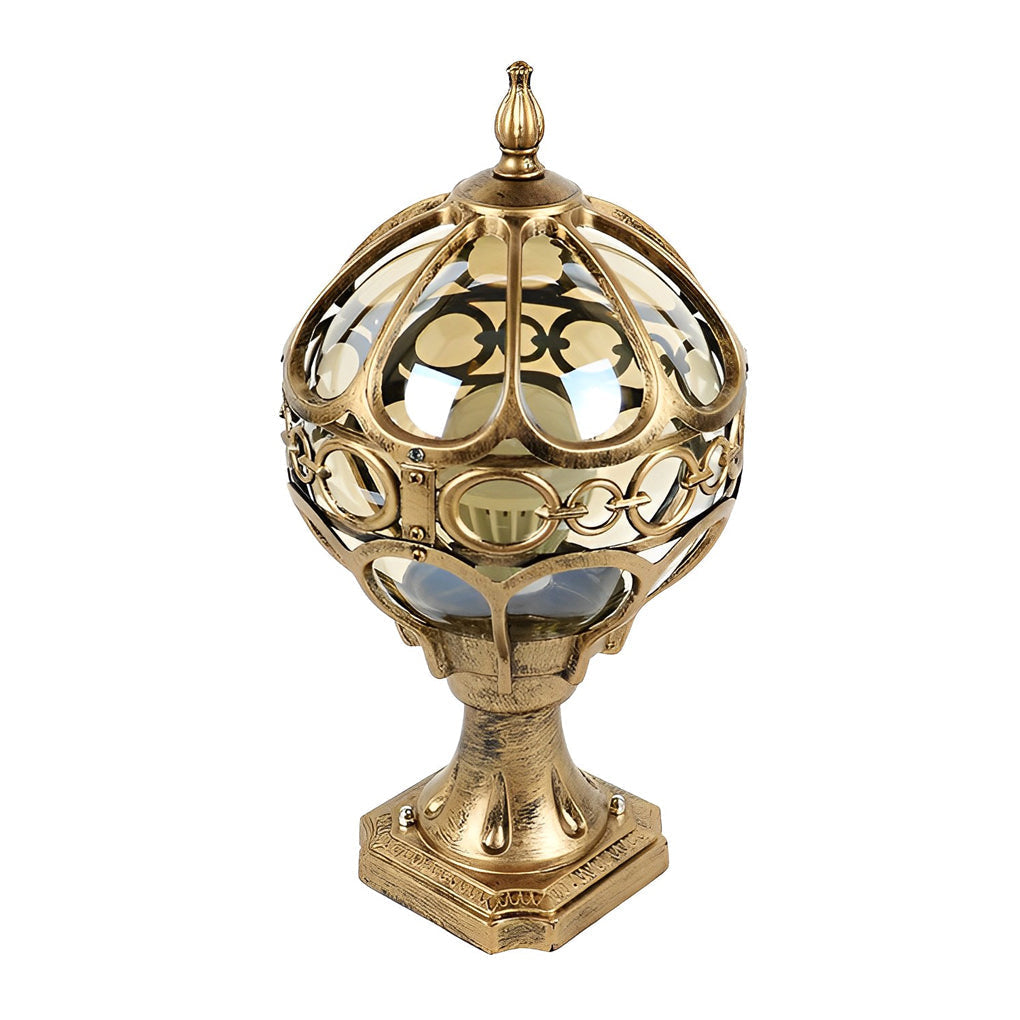 Decorative Globe Outdoor LED Garden Post Lights