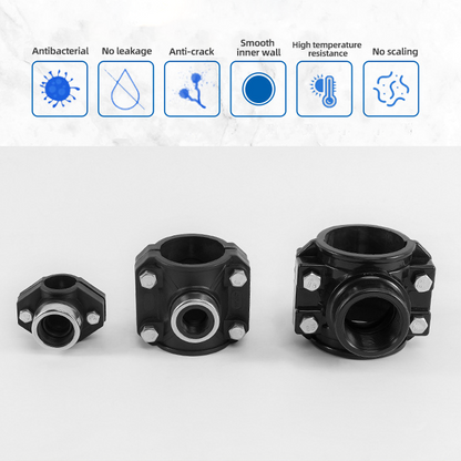 Easy Fix Pipe Fitting Saddle Tee Connector