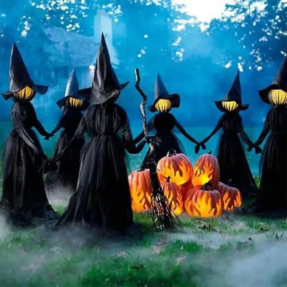 Spooky Witch Handheld LED Decor Lamp - Cofik