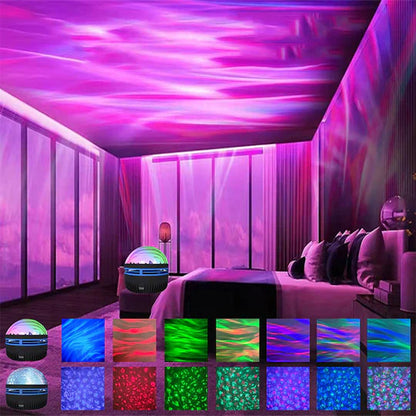 Colorful Aurora Night Light Lamp