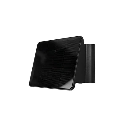 Outdoor LED Solar Powered Black Wall Lamps