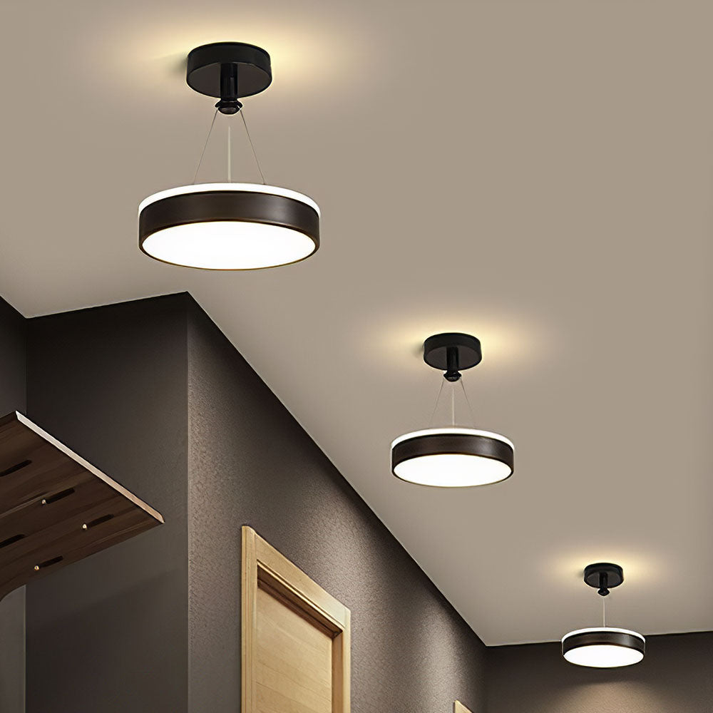Chic Silver LED Hanging Light