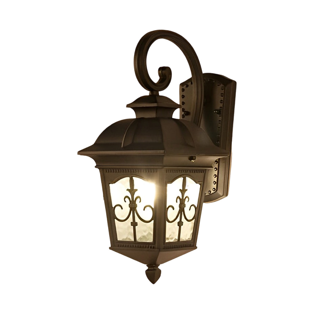 Classic Outdoor LED Glass Wall Lanterns
