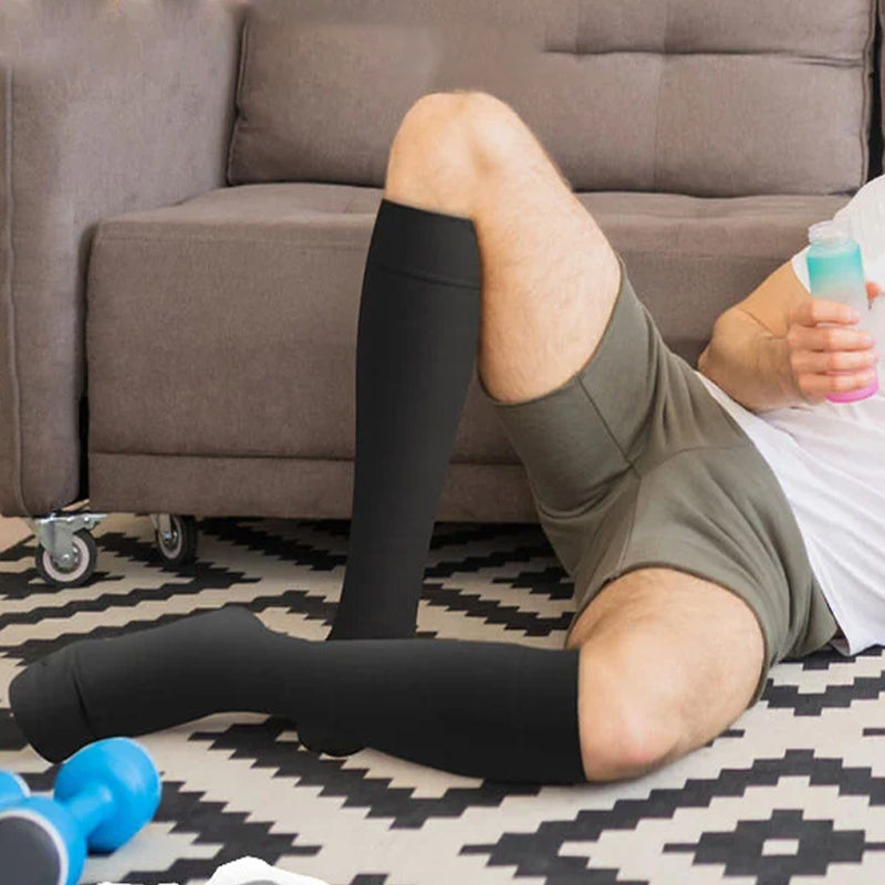 Comfort Fit Compression Socks with Zip Closure