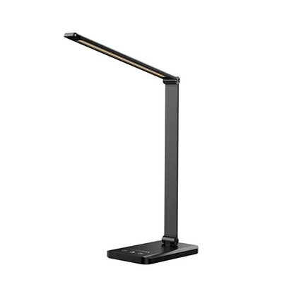 Compact Dimmable LED Desk Lamp with USB Port